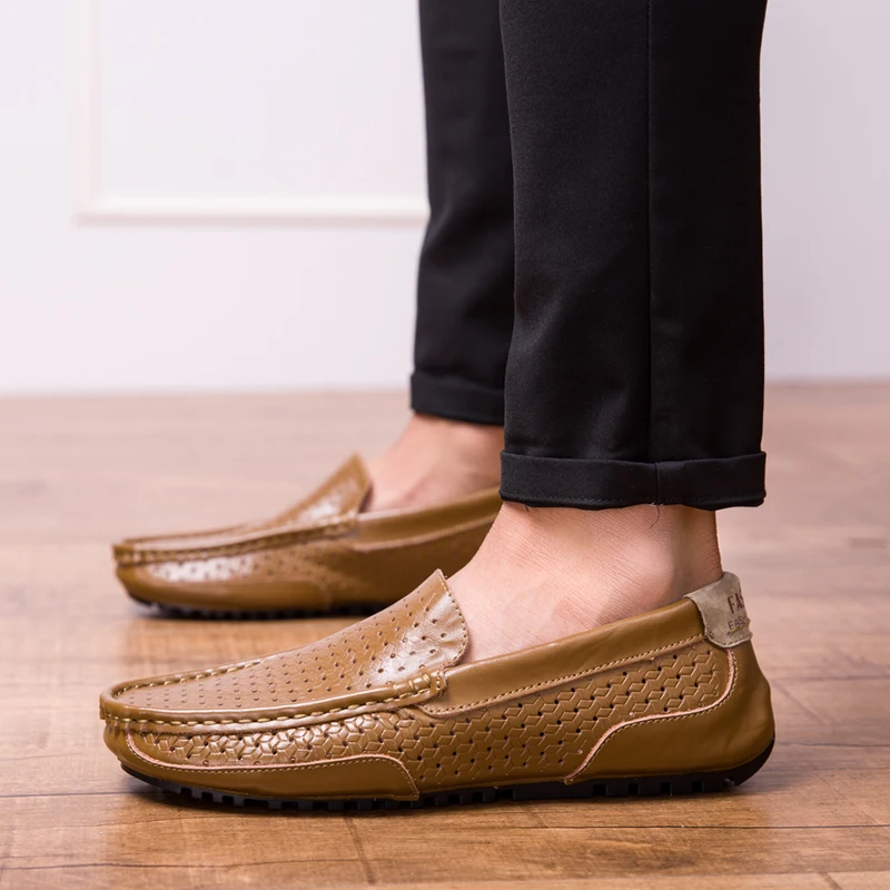 

Spring and summer men's loafers Leisure Business Gentleman Style Daily office Plus Size Comfortable adult shoes Hot selling