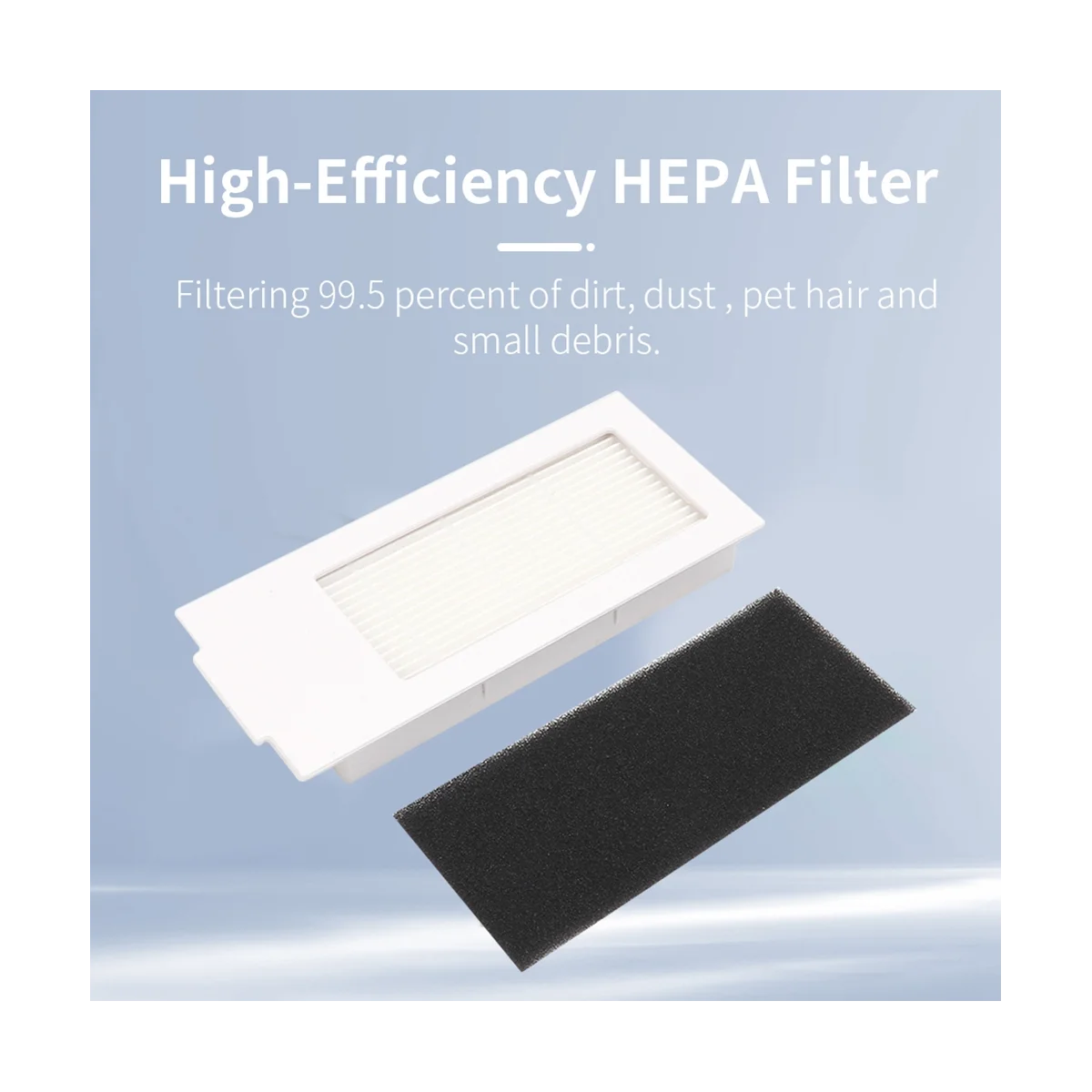 Фильтр НЕРА Для робота-пылесоса KK, Сменные запасные части, моющиеся фильтры, 10 шт.