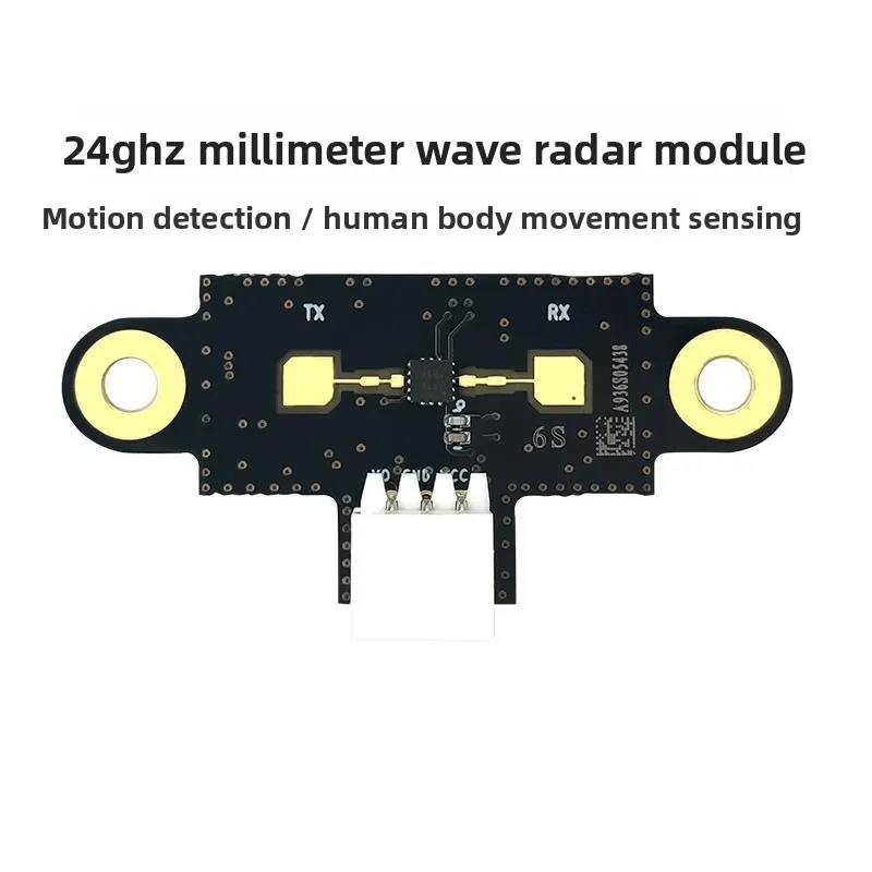 24G Millimeter Wave Radar Sensor Module LD116S Intelligent Human Body Movement Sensor Switch Transmission Equipment and Cables