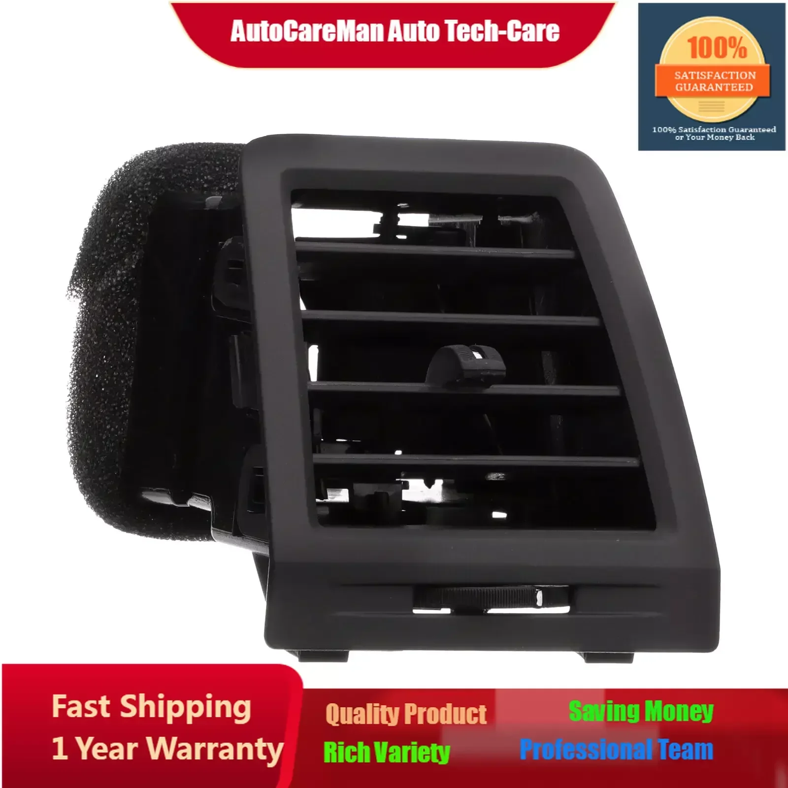 Fit for 08-14 DODGE CHALLENGER LEFT SIDE HEAT AIR CONDITIONING A/C OUTLET VENT 1QL41XDVAA