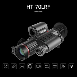 Sytong HT70 LRF 6.5-13X / 3X-8X Night Vision Riflescope Laser Rangefinder WIFI monocular Aim Sight Hunting IR Camera recorder