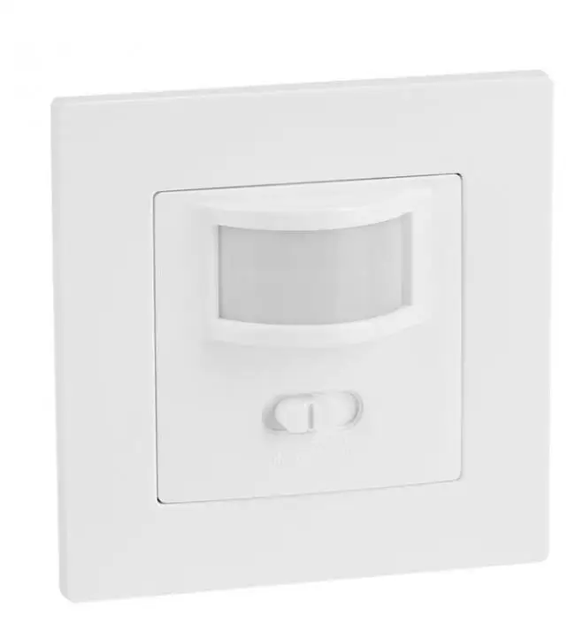 Wall mounted pir motion sensor  9m max induction distance 110-240V/AC infrared sensor  86-type switch