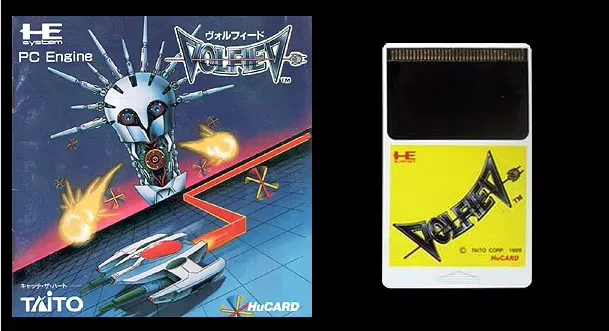 16bits PC Engine HU-CARD : VOLFIELD ( Japan Version!! )