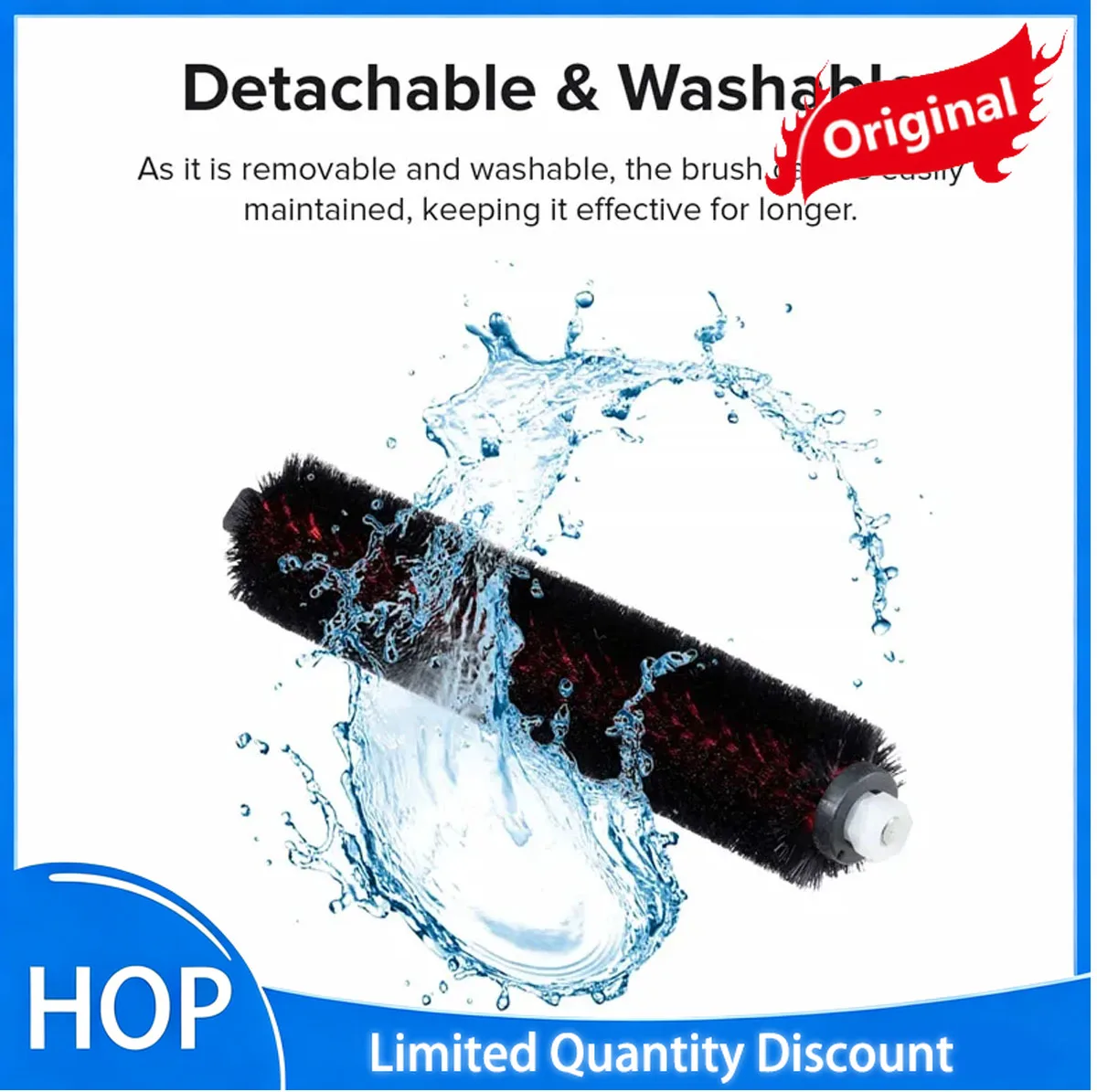 Original Cleaning Rolling Brush For Roborock S8 MaxV Ultra/S8 Pro Ultra/S7ProUltra/S7MaxV Ultra/Saros10 roller brush accessories