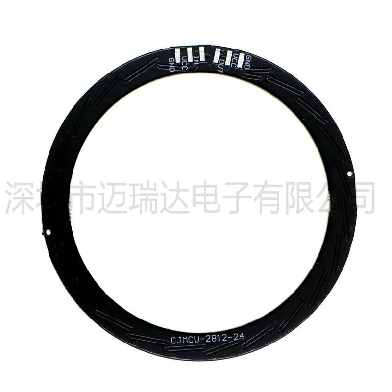 24 slot WS2812 5050 Rgb Led Smart Full-color Rgb Ring Development Board-small Ring