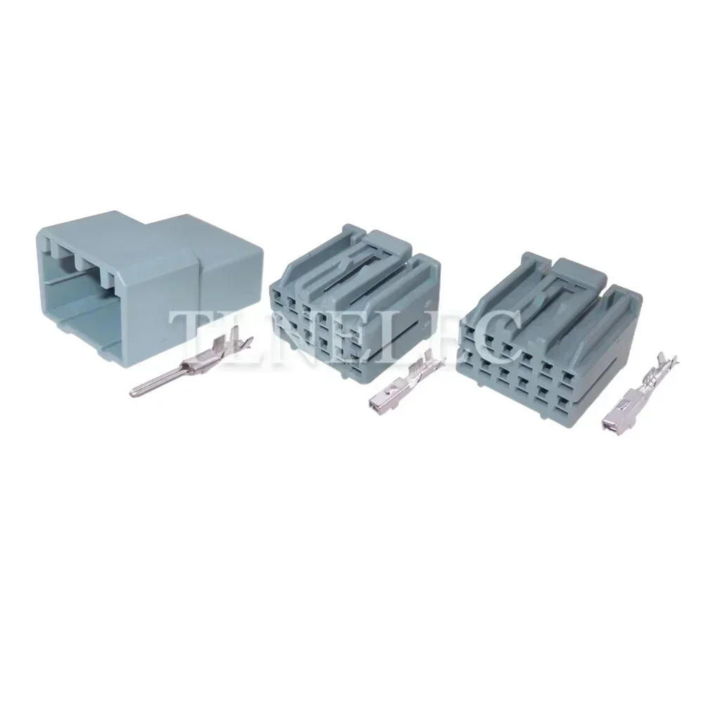 12 Pin Way Auto Multimedia Control Panel Power Amplifier Wiring Cable Connector Car CD Player Sockets 917978-6 178881-6 917978-1