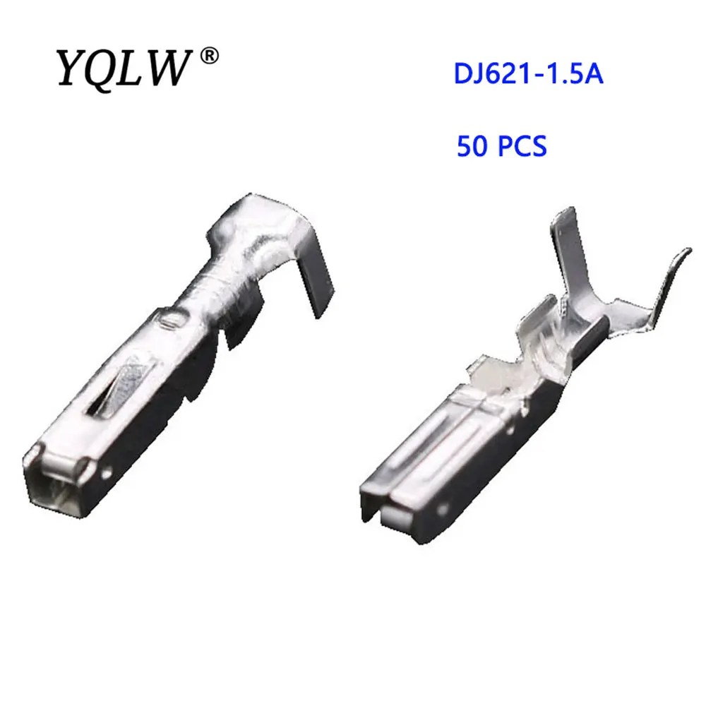 100 Pcs 1.5 Serie Auto Terminals Connector Koper Socket Terminal Tin Plug DJ621-1.5A