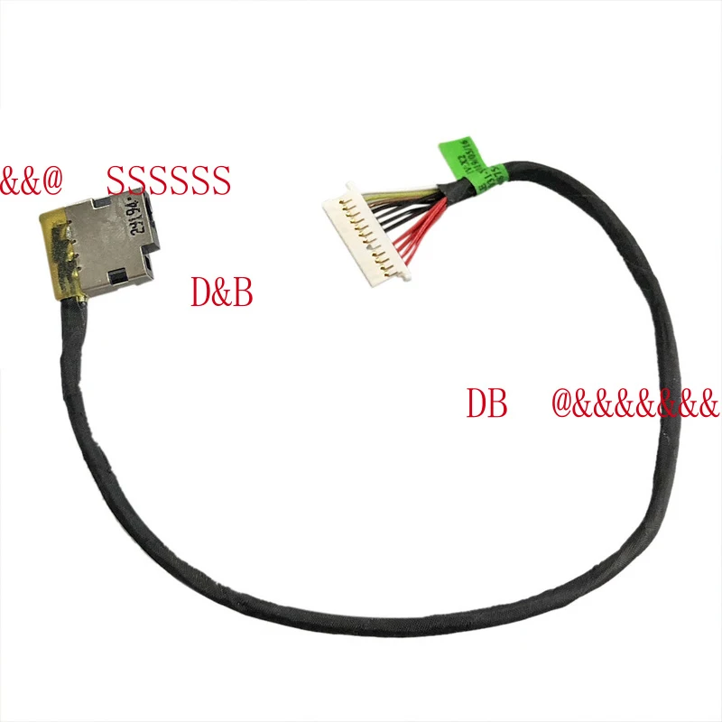Для HP 15-EC 15-EC0013DX разъем питания постоянного тока, зарядный кабель, штекер L72703-001 L71031-Y14