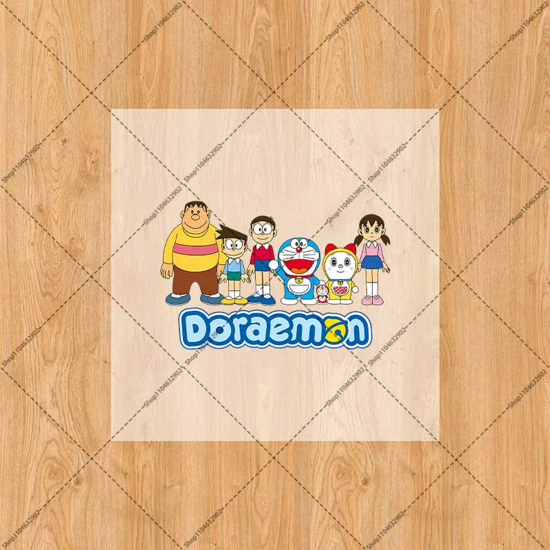 Doraemons Iron on Patches Washable Heat Thermal Transfer Stickers Anime Cartoon Character Derivative Peripherals Sticker Gifts - view 6