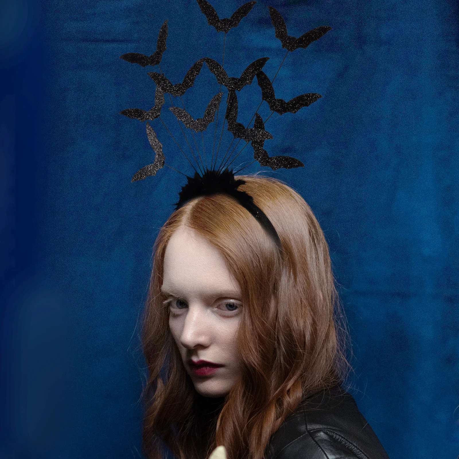 

Bat Spider Headb Halloween Hair Accessories Black Spider Party Headgear Photo Props Creative Cosplay Headdress