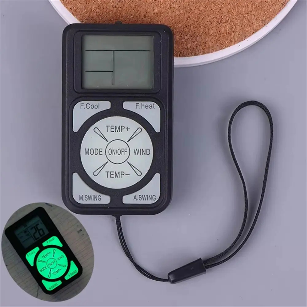 Remote Control A/C Universal Mini dengan Tombol Neon Panel Remote Control AC