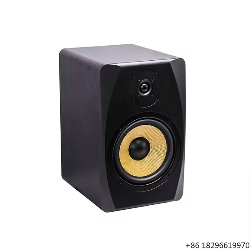 

8 Inch Bi-Amplified Studio Monitor Speaker High Clarity Sound for Computer Stage Professional Audio Equipment