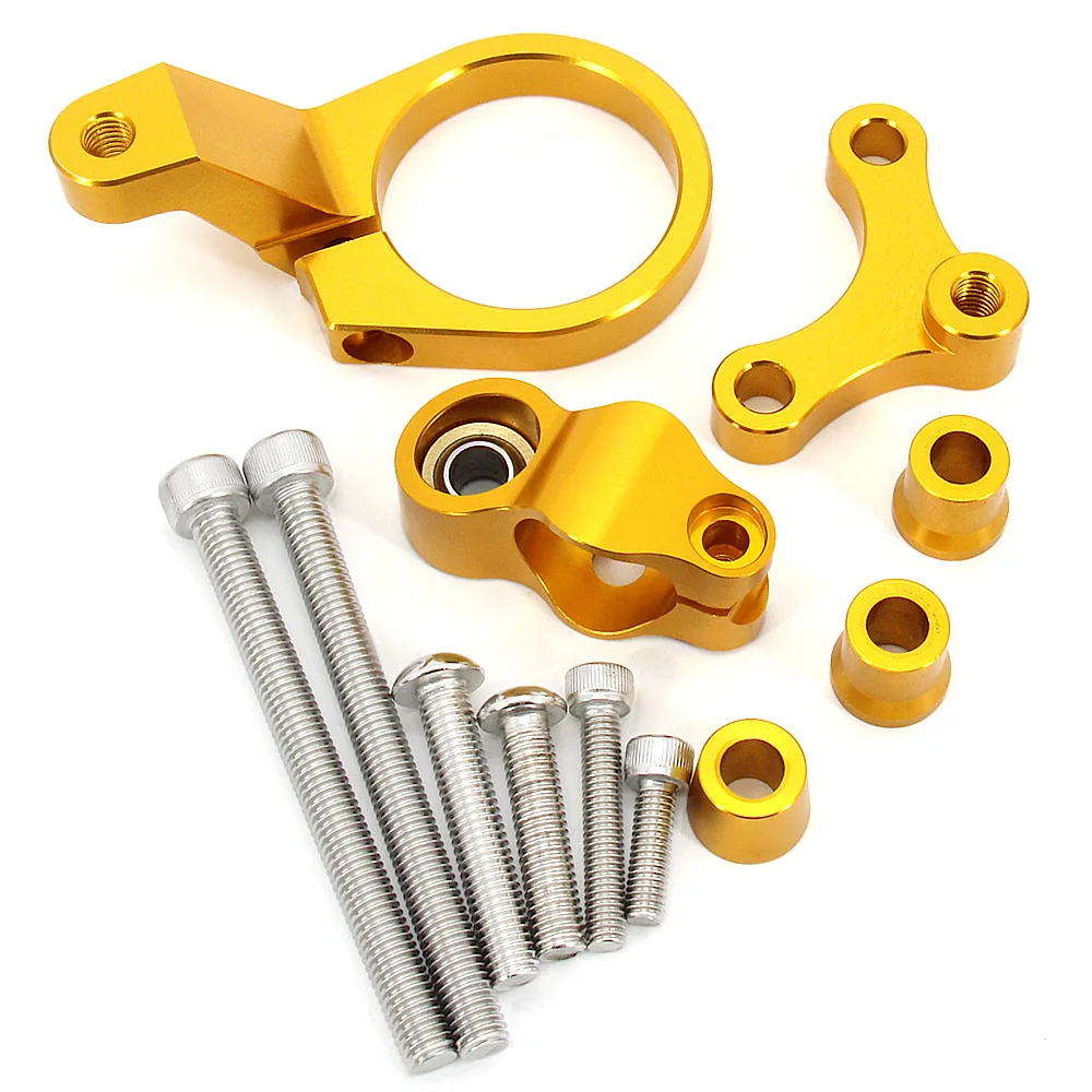 Suitable for H*nda CBR650R modified CNC aluminum alloy shock absorber damping bracket titanium size