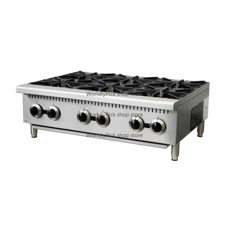 

Cooking Range 6 burner Hot Plates Stove Cooker burner Hotplates Kitchen Equipment