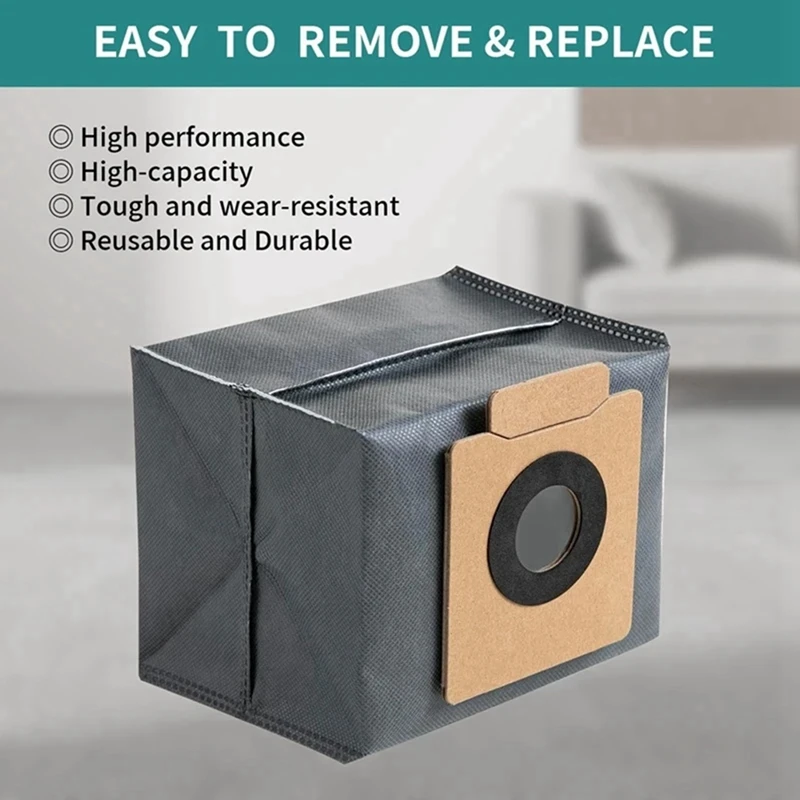 Eufy Clean x8 pro、ses、x10 pro、Omni、30パックと互換性のあるダストバッグ交換用アクセサリー