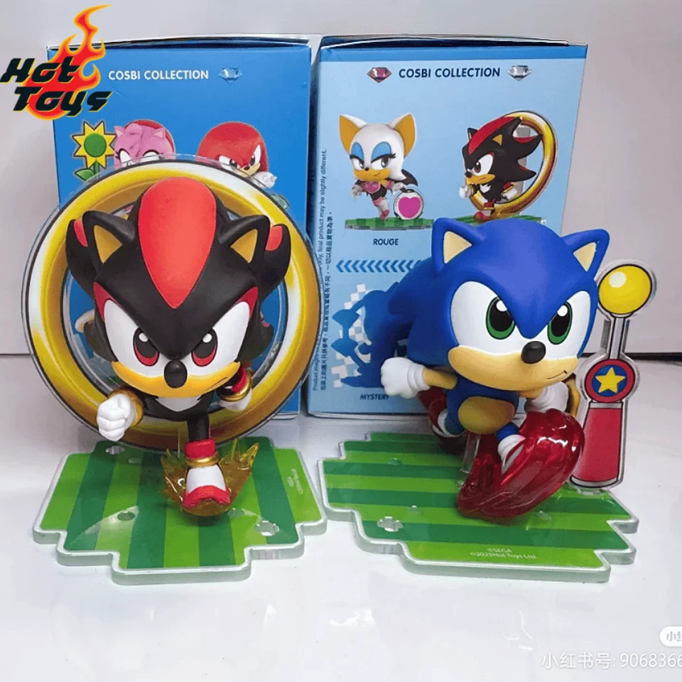 

Original Hottoys Cosbi Sega Action Figure Sonic Hedgehod Anime Figures Children Toys Ornament Birthday Gift toy