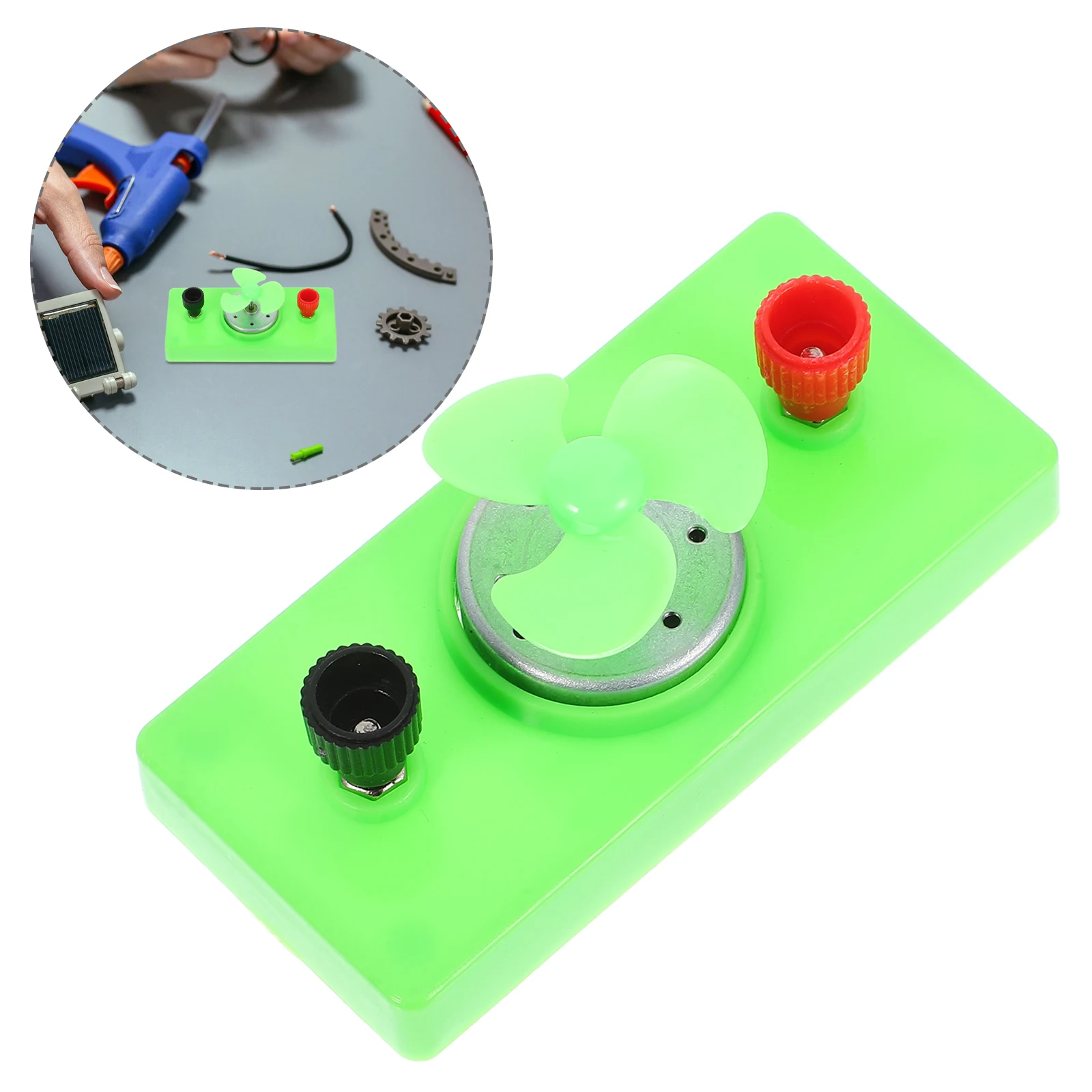 Solar Powered Science Kit For Kids Mini Generator Motors Dc Electric Motors Educational
