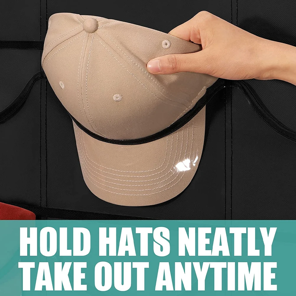 

Multi-Functional Door Hat Storage Rack Baseball Caps Hanging Organizer For Home Supermarket Display Caps Rack Sturdy Design Hat