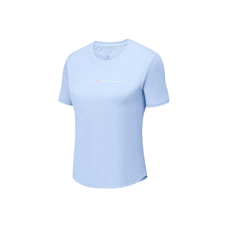 Skechers T Shirt Women's Xenon Gas Blue 0356 P225W020-0356