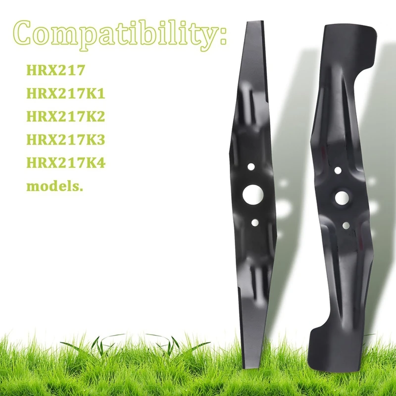 Premium 21In Microcut Twin Blades Set For HRX217 Series - 72531-VH7-000 & 72511-VH7-000 Lawn Mower Replacement Blades