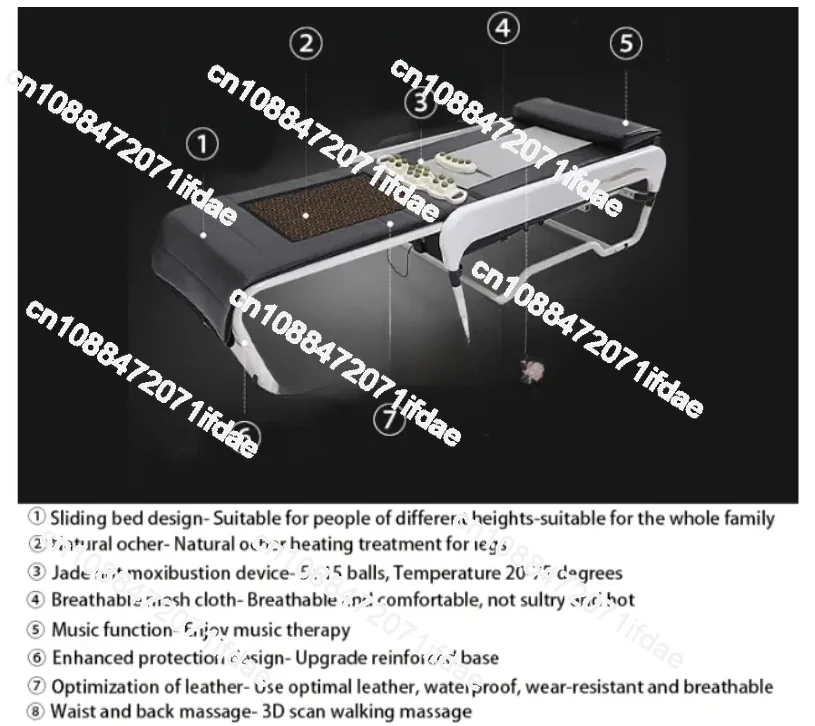 Hot Selling Ceragem Master V3 Korea Roller Massage Bed For 100% Safety