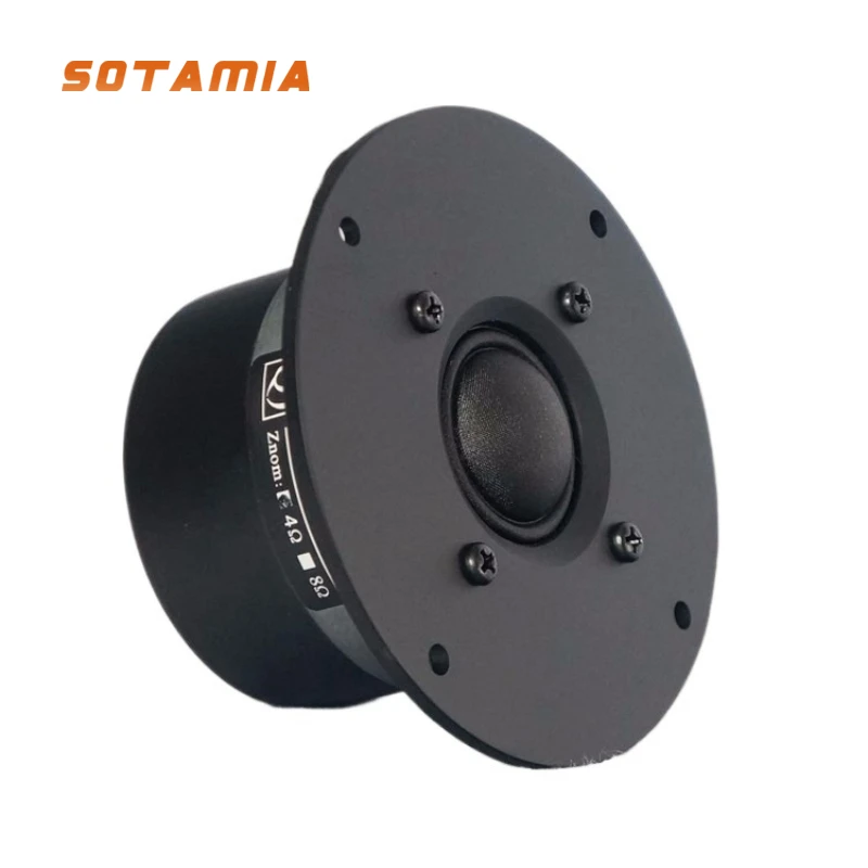 

SOTAMIA 1 шт. 4-дюймовый полнодиапазонный твитер 4 8 Ом 15 Вт ультра твитер шелковая звуковая пленка 25 звуковая катушка двойная магнитная схема