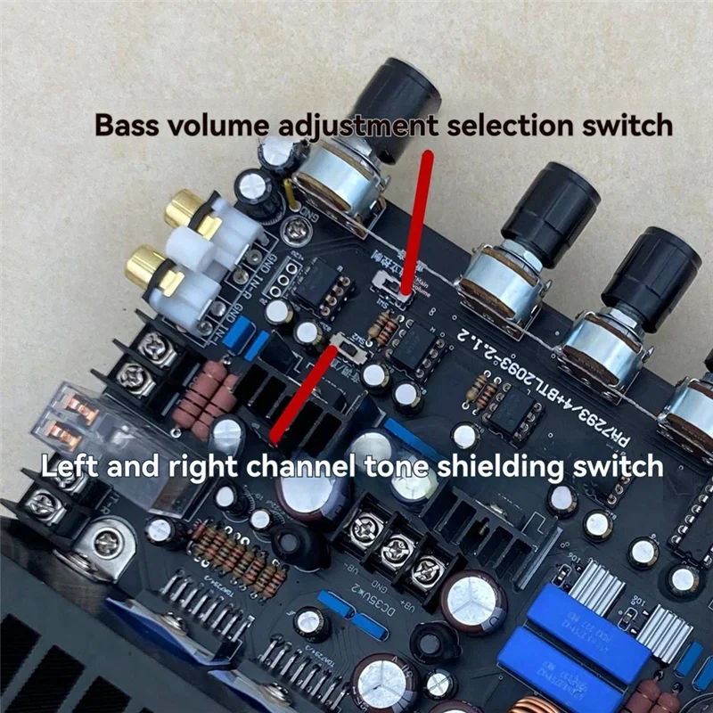 A25P TDA7294/3 TDA7293/4 HIFI 2.1 Channel Power Amplifier Board Digital Amplifier Subwoofer BTL Output