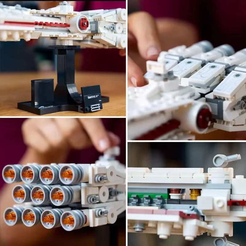 

Starship Model Creative Building New Set for Adults Collectible Build And Display DIY Toys For Children Christmas Birthday Gifts