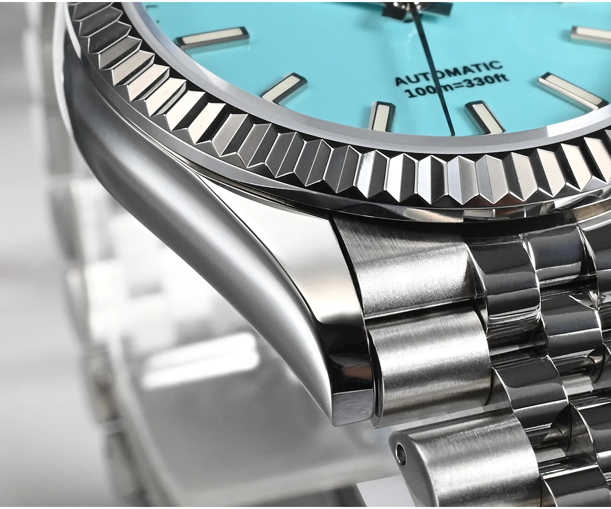 San Martin 36,5mm Männer Kleid Uhr Top Marke Luxus Automatische Mechanische Mode Paare Uhren Saphir Wasserdicht 100m BGW9 – Detail 21