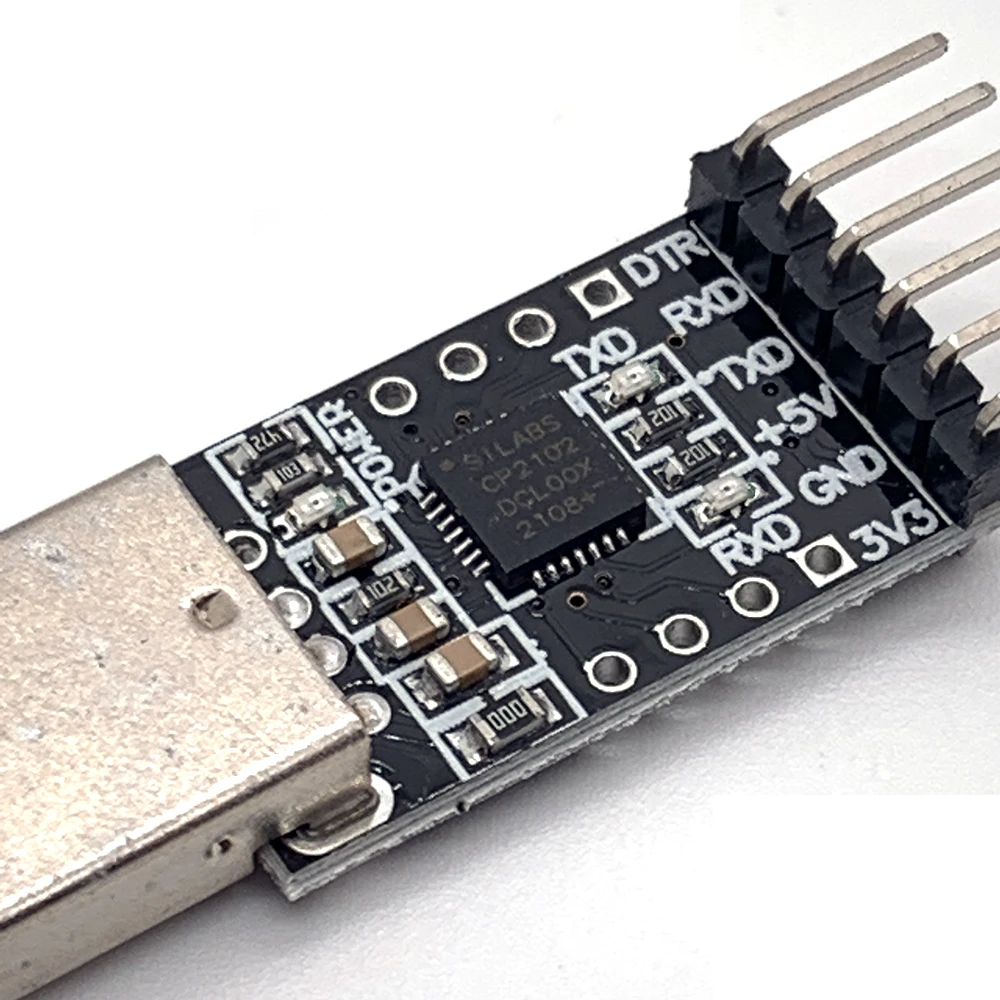 Módulo Cp2102 Usb a Ttl Usb a Serial Uart Brush Board Stc89c52 Downloader