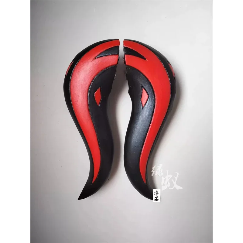 

2025 aaa Genshin Impact Horns Headwear Clip Hair Pin Carnival Halloween Ganyu Cosplay Costume Accessories