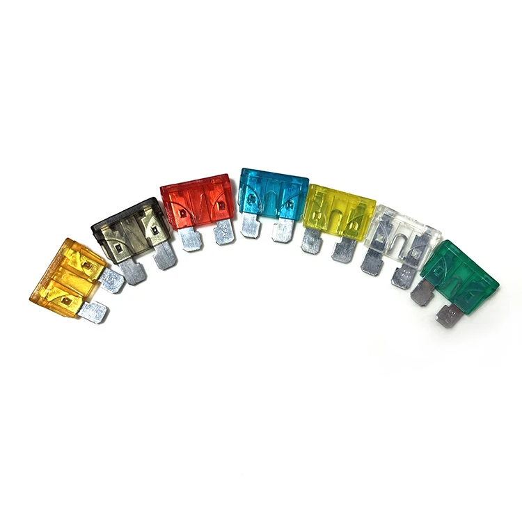 Wholesale High Quality Factory Price Auto Fuses Standard Type Card Package Auto Blade Fuses