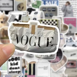 10/30/57pcs Korea INS Style Aesthetic Stickers Cartoon Decals Decorative Laptop Guitar Phone Waterproof Graffiti Kawaii Stickers