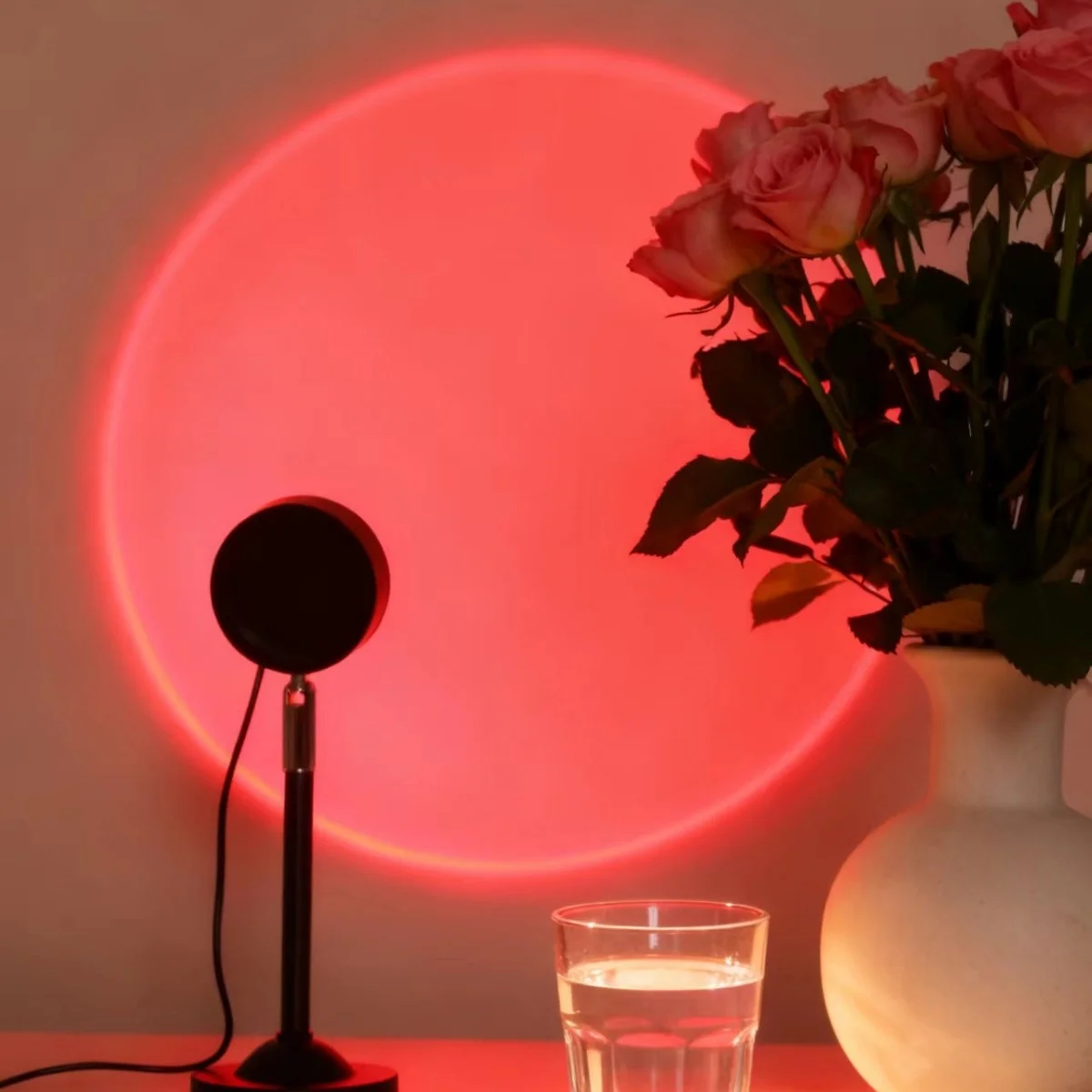 Mood Sunset Night Light Remote Control Bedroom Decor for Children Baby Nursery Room Decor Birthday Gift for Friends Family Decor