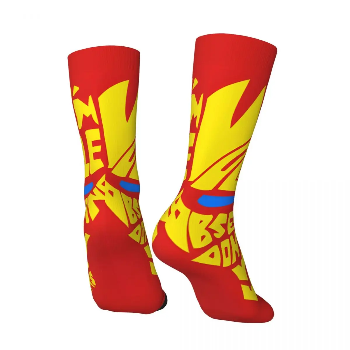 Calcetín loco divertido para hombre, volátil Calcetines de compresión con estampado de Iron Man para niños, calcetín de Hip Hop, Harajuku, Marvel, calidad feliz