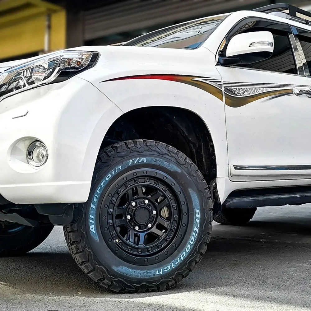 17 18 polegadas 6x139,7 roda offroad de corrida com trava de contas na China