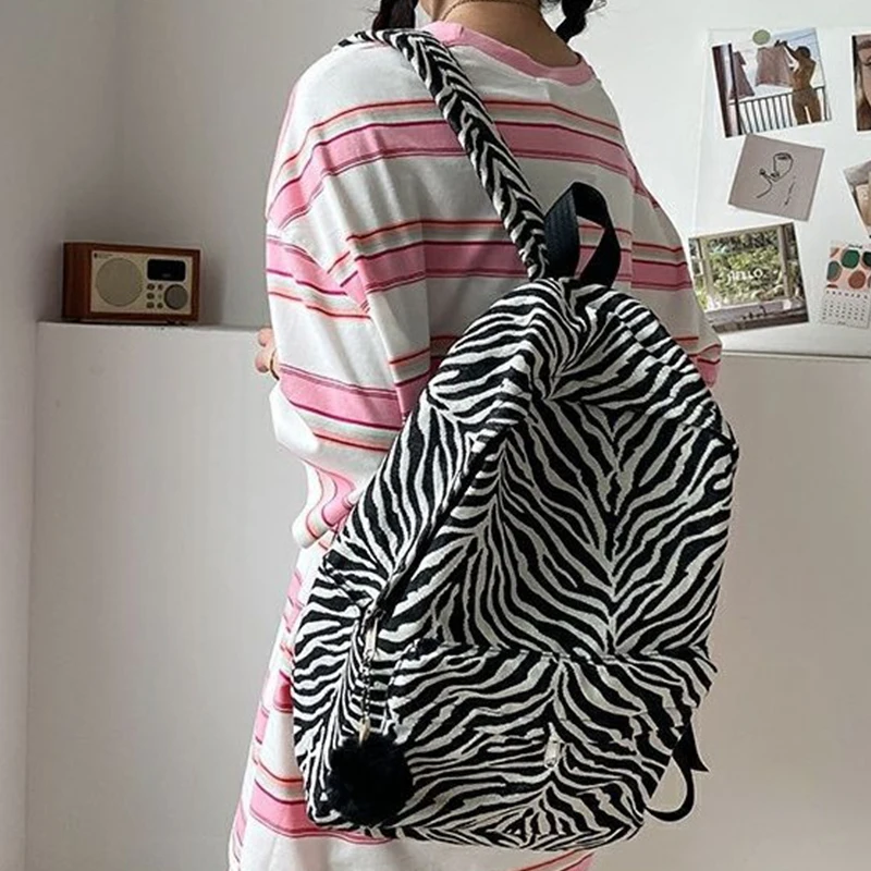 Tas Ransel Kanvas Fashion, Tas Ransel Wanita, Tas Bahu Anti Maling, Tas Buku Baru Remaja Perempuan, Tas Ransel Wanita