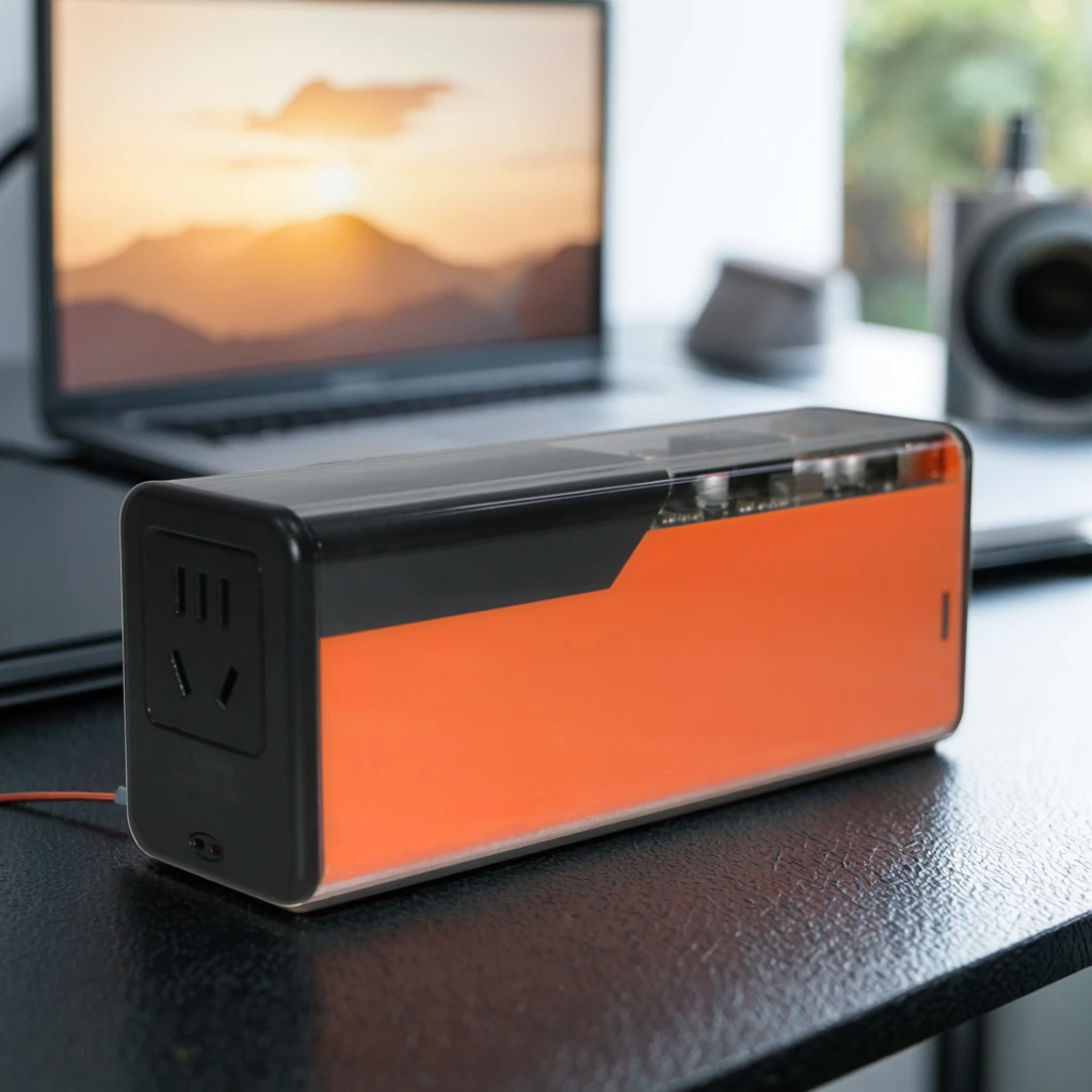 High-capacity 5376Wh fast-charging portable backup   supply, supports   and on-board , -ion