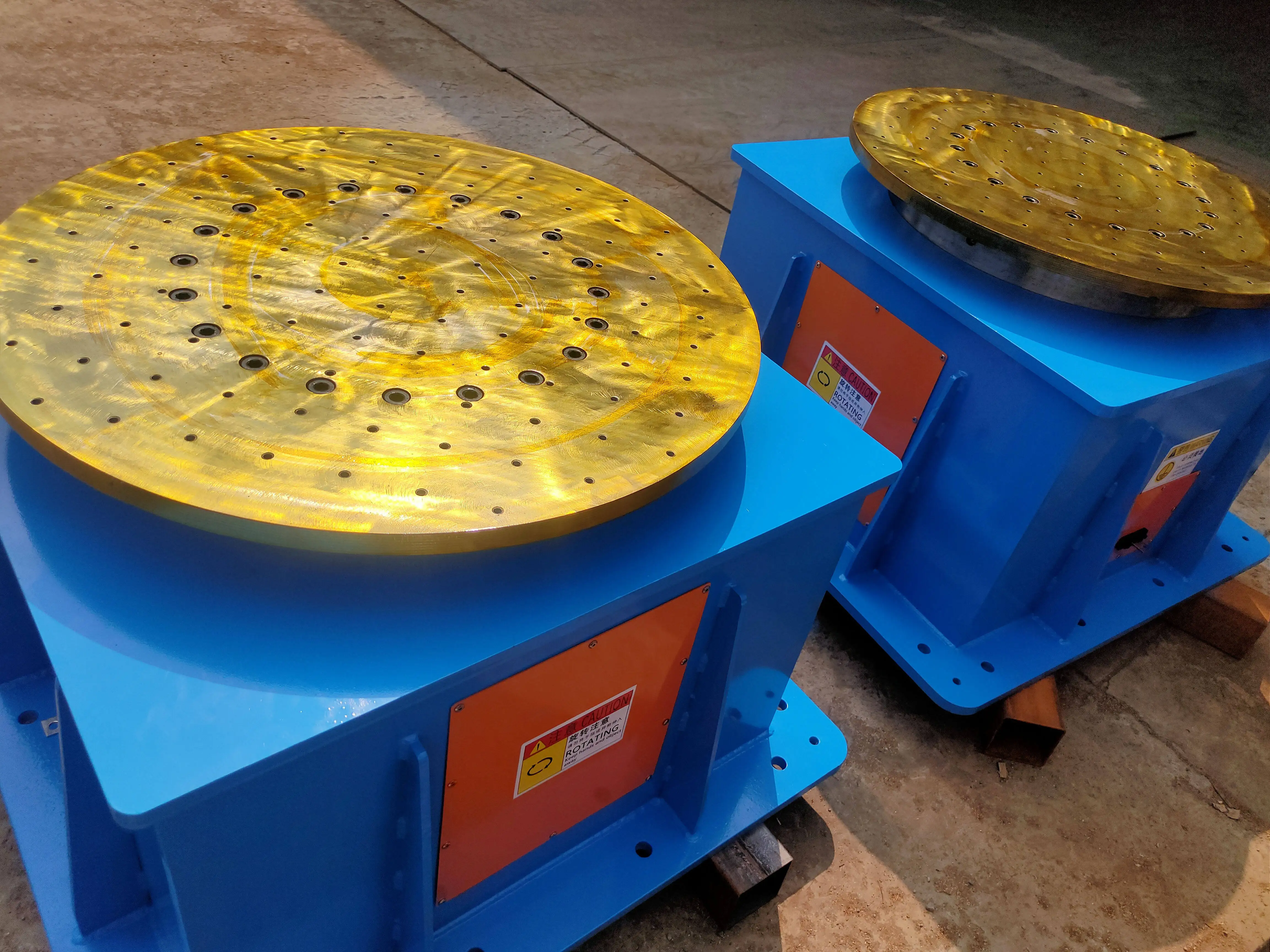 Knrobot Load 100kg-10T Single Axis Turntable Supports Customization Welding Fixture Table Rotary Positioner 0.05-3.5 RPM