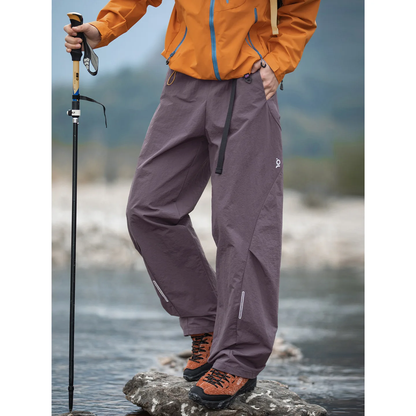 TFETTERS 2026 Spring Techwear Pants Man 3D Panel Pleated Curved Blade Water Repellent Eleastic Waist Baggy Outdoor Cargo Trouser - Image 2