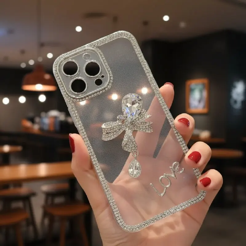 

For Samsung Galaxy S26 Ultra S23 S24 S25 FE Plus A55 A56 Luxury Glitter Rhinestone Butterfly Case Full Bling Diamond Cover Funda