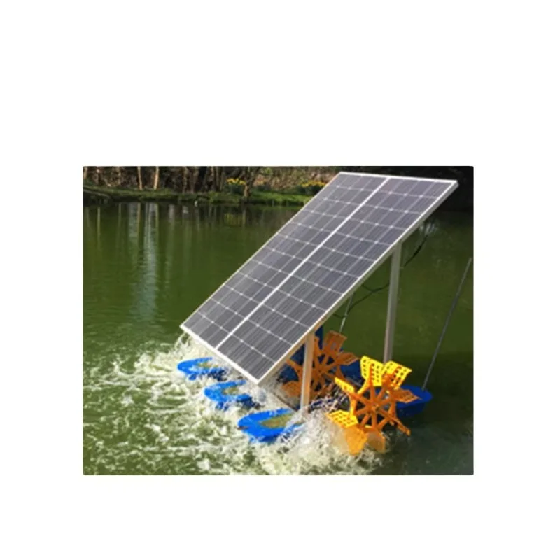 

New Type of Water Vehicle Solar Energy Fish Pond Aeration Machine Aerated Fish Pond Impeller Type Machine Pond