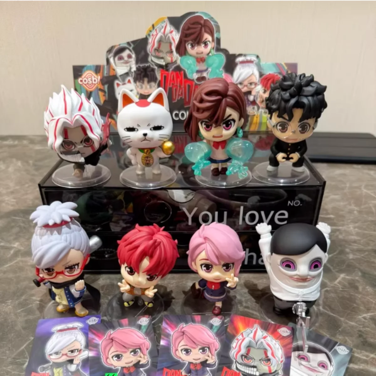 

For Dandadan Ekaran Transformation Blind Box New Anime Collectible Figure Mystery Metamorphosis Edition Cursed Spirit Gift