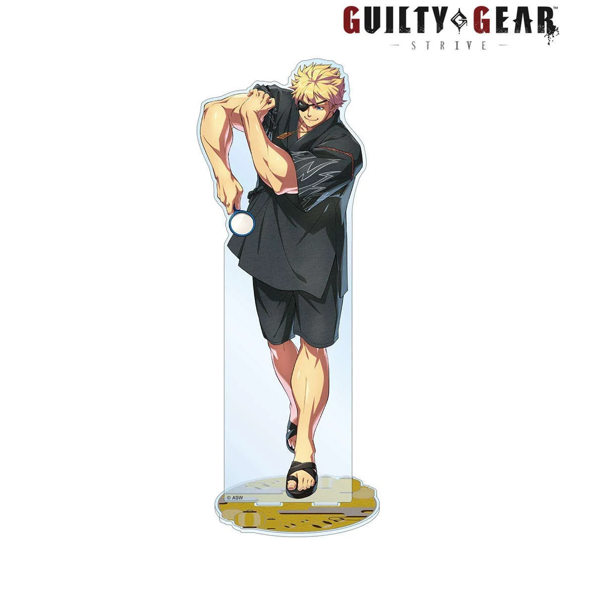 Anime Fans Gifts Guilty Gear Sol Badguy Festival Ramlethal Valentine HD Figures Acrylic Stand Desktop Ornament Series About15cm