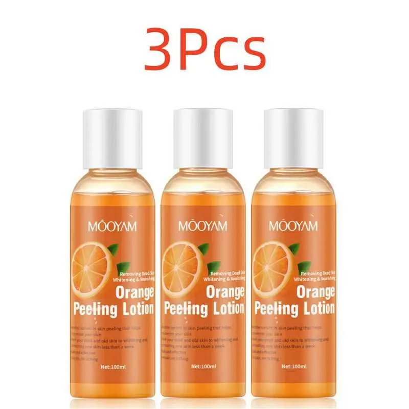 

3Pcs MOOYAM Orange Peel Exfoliating Lotion Peeling Oil Gentle Exfoliating Gel