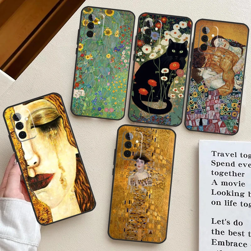 Gustav Klimt Art For Samsung Galaxy A33 A53 A13 A23 A52 A32 A22 A12 A51 A71 A15 A25 A14 A34 A54 Phone Case