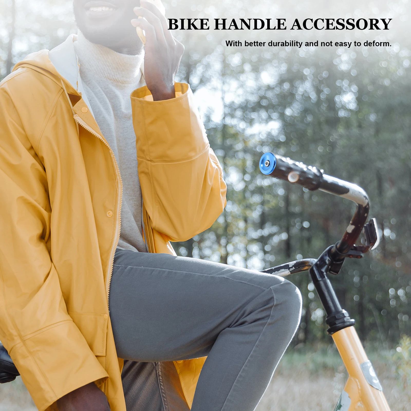 

Aluminum Alloy H End Plugs Blue Color for Mountain Bike Folding Road Bike Durable Lightweight Anti Shock Fits Most