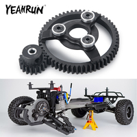 YEAHRUN Steel 0.8M 48P 50/51/52/53/54/55/56/57/58T Spur Gear & Pinions Gear Sets for Rustler Slash 2wd 1/10 RC Car Model Parts