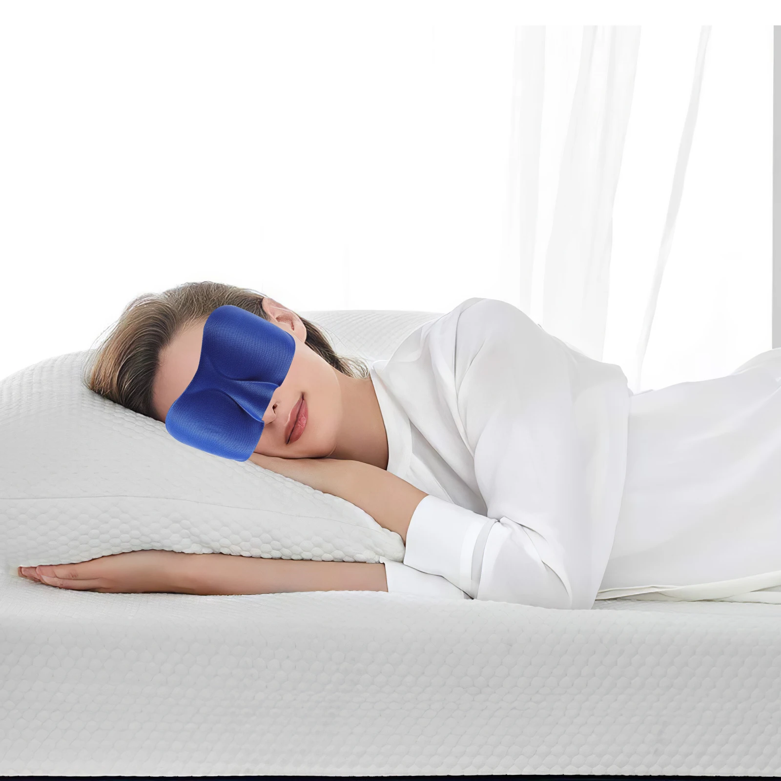 

2 шт. 3D затемняющая маска для глаз, мягкие удобные маски для сна для взрослых, мужчин и женщин, очки для путешествий, здравоохранение, защита для глаз