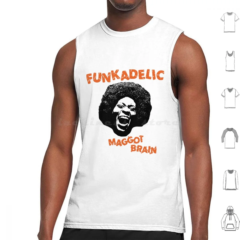 Parliament Funkadelic T-Shirtfunkadelic Maggot Brain Tank Tops Print Cotton Parliament Funkadelic T Shirtfunkadelic